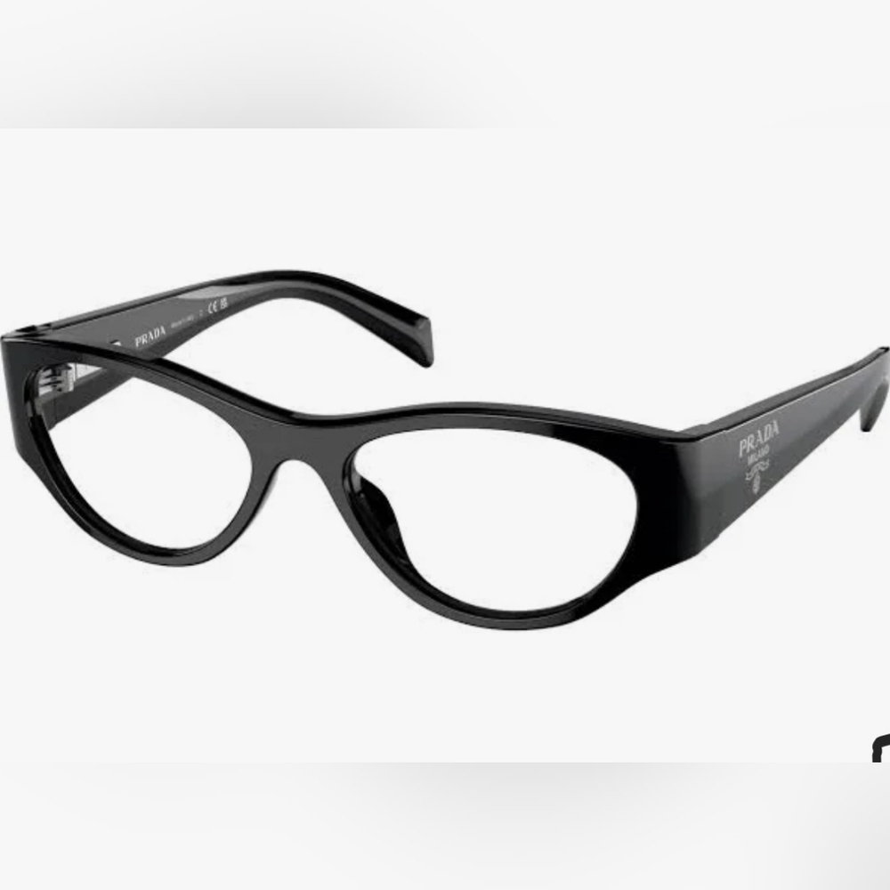 Prada Women's Butterfly Eyeglasses, Model PR 06ZV. - Picture 3 of 4